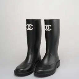 CHANEL Inspired Luxe Boots – Elegant. Iconic. Timeless.